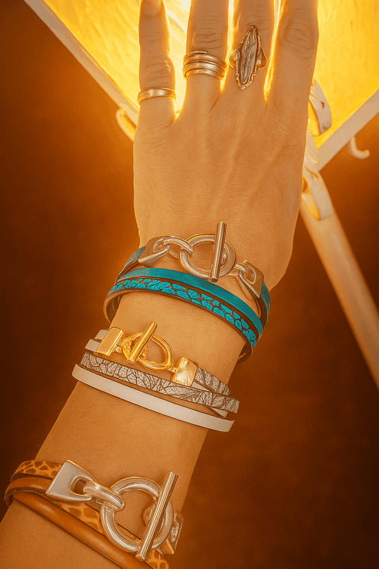 20251030_1200_Bracelets Élégants et Colorés_remix_01k8tcaj1ve6nbb7b7qjpgwd8z